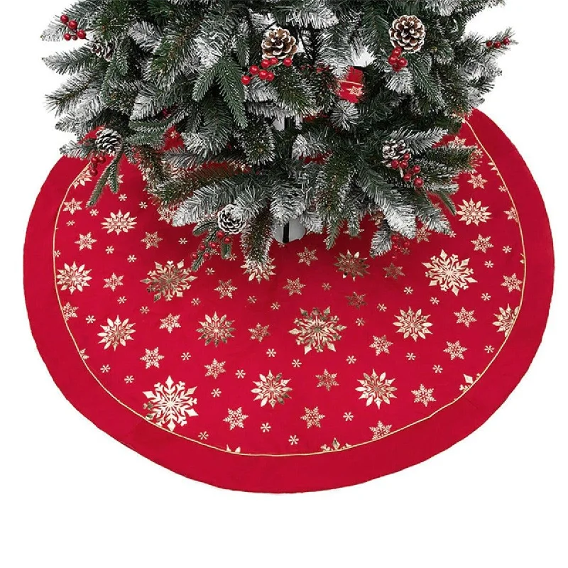 Christmas Snowfall Bliss Stitched Christmas Snowflake Tree Pad