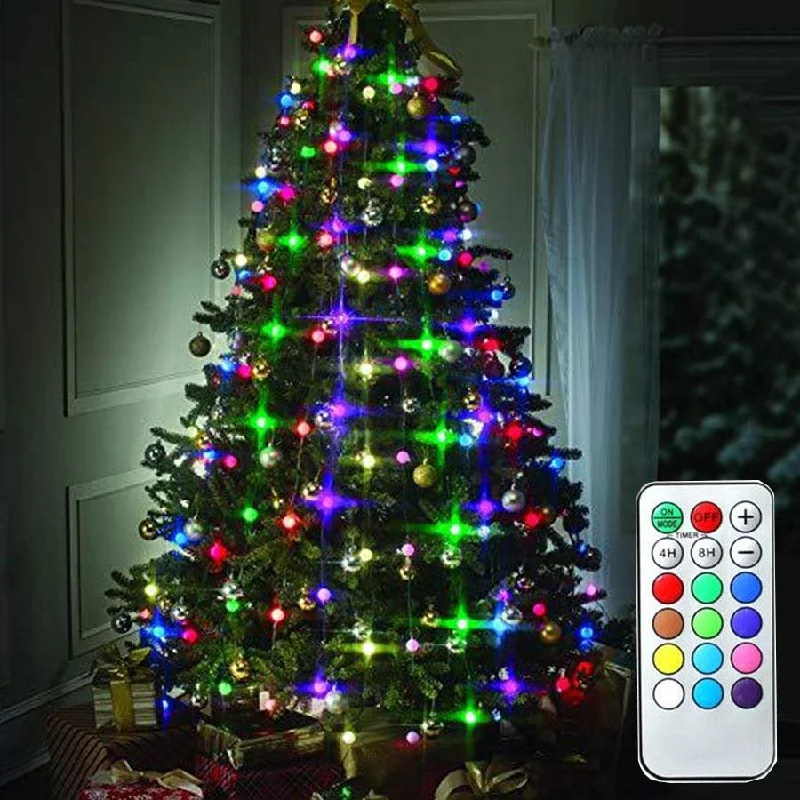 Christmas Twinkling Lights New RGB Christmas Tree Fairy Light