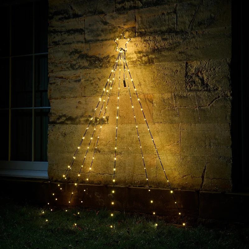 Christmas Gift Exchange Ideas 2m LED Colour Select Micro Light Wall Hanging Tree
