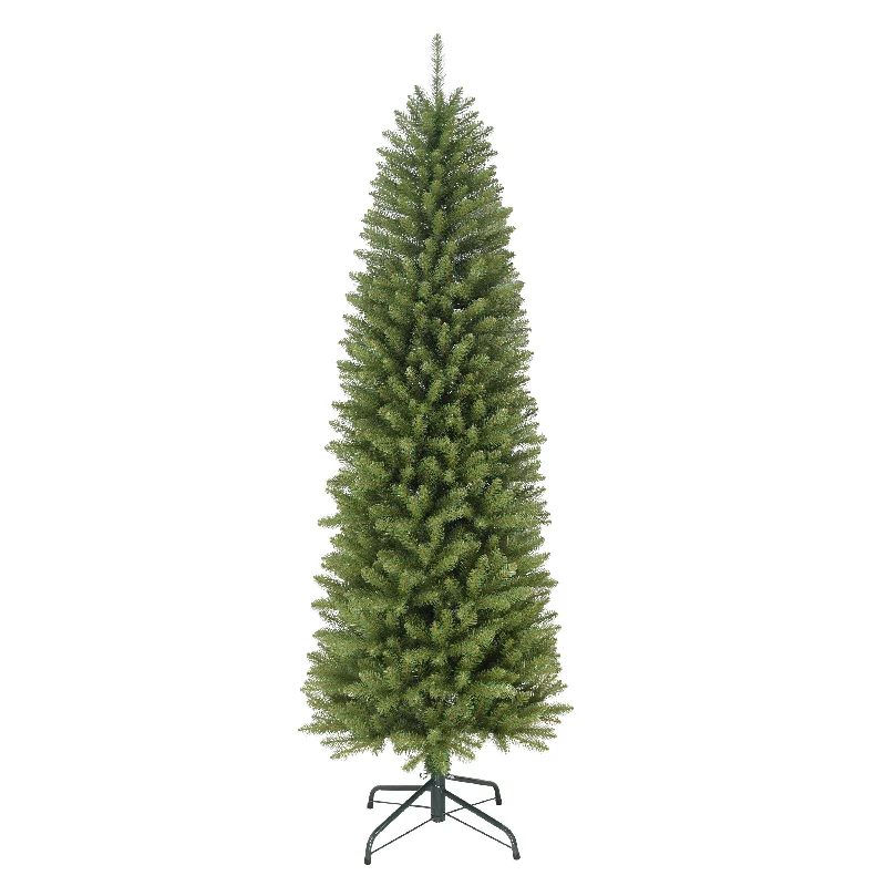 Christmas Winter Decor 4½' Pencil Fraser Fir Artificial Christmas Tree with Stand, Green