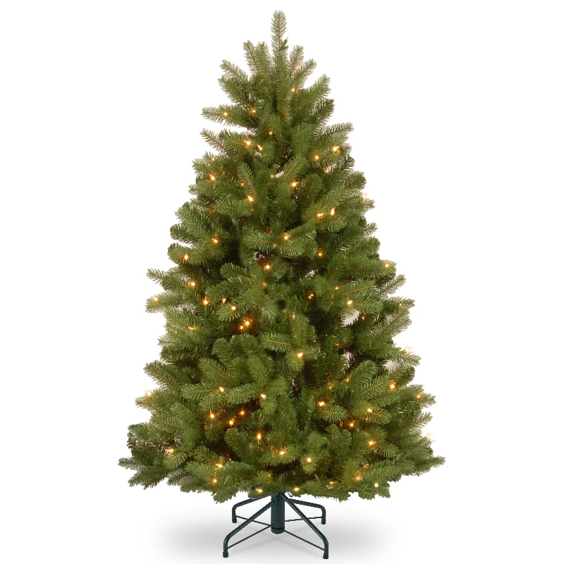 Christmas Reindeer Sleigh 5 ft. Pre-Lit Newberry Spruce Tree with Dual Color LED Lights Christmas Reindeer Sleigh 5 ft. Pre-Lit Newberry Spruce Tree with Dual Color LED Lights