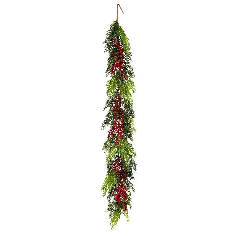 5 ft. Christmas Joy Garland