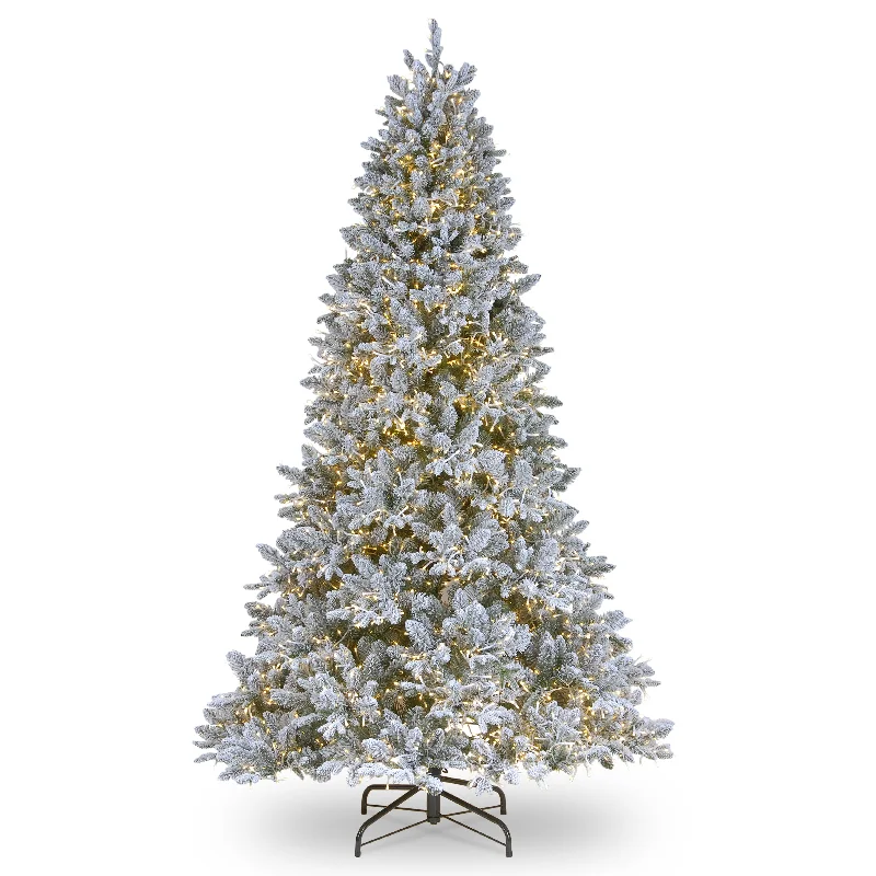 Christmas Santa Workshop 6.5 ft. Pre-Lit Iceland Fir Tree with Clear Lights