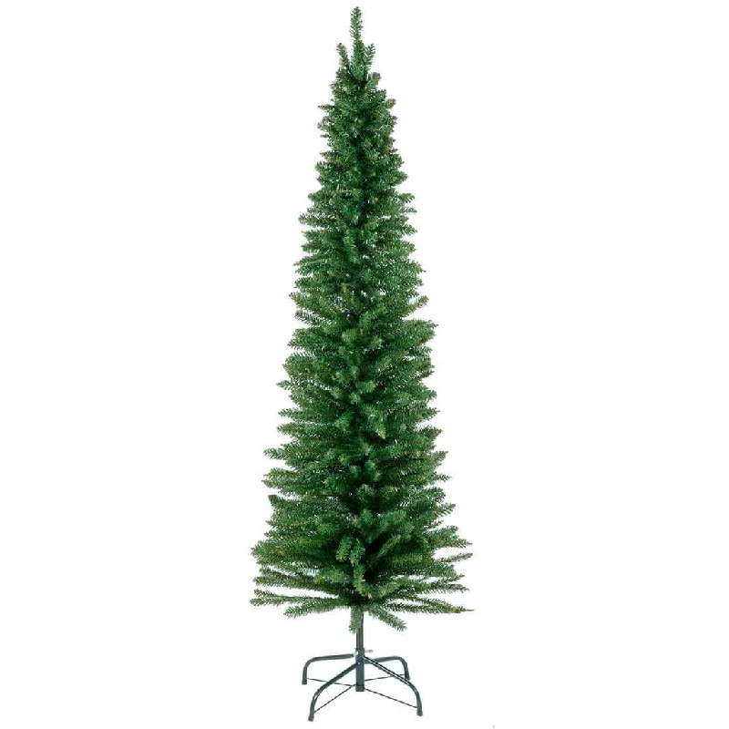 Christmas Outdoor Lights 6ft (180cm) Green Tall Thin Pencil Pine Christmas Xmas Tree Christmas Outdoor Lights 6ft (180cm) Green Tall Thin Pencil Pine Christmas Xmas Tree
