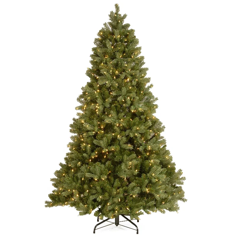 Christmas Home Decorations 7.5 ft. Pre-Lit Downswept Douglas Fir Tree with 750 Clear Lights & 1867 Branch Tips