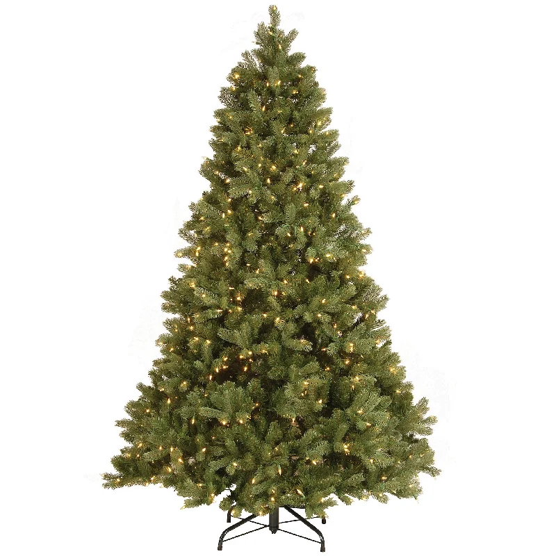 Christmas Magical Night 7.5 ft. Pre-Lit Downswept Douglas Fir Tree with 750 Dual Color LED Lights