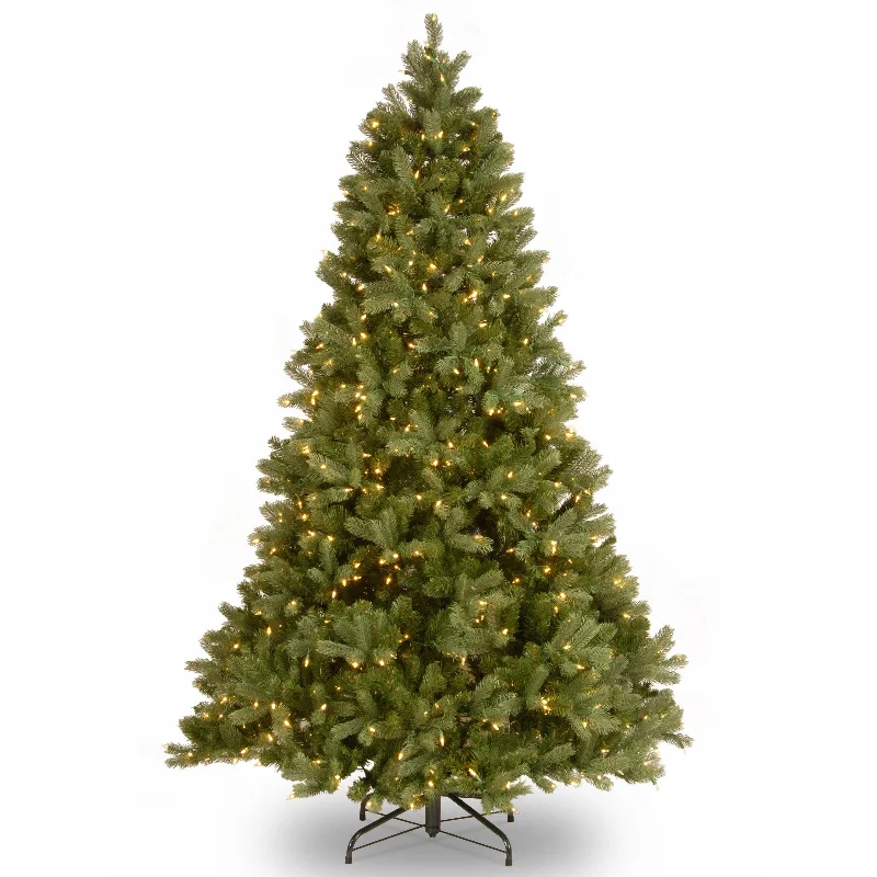 Christmas Carol Singing 7.5 ft. Pre-Lit Downswept Douglas Fir Tree with Dual Color LED Lights