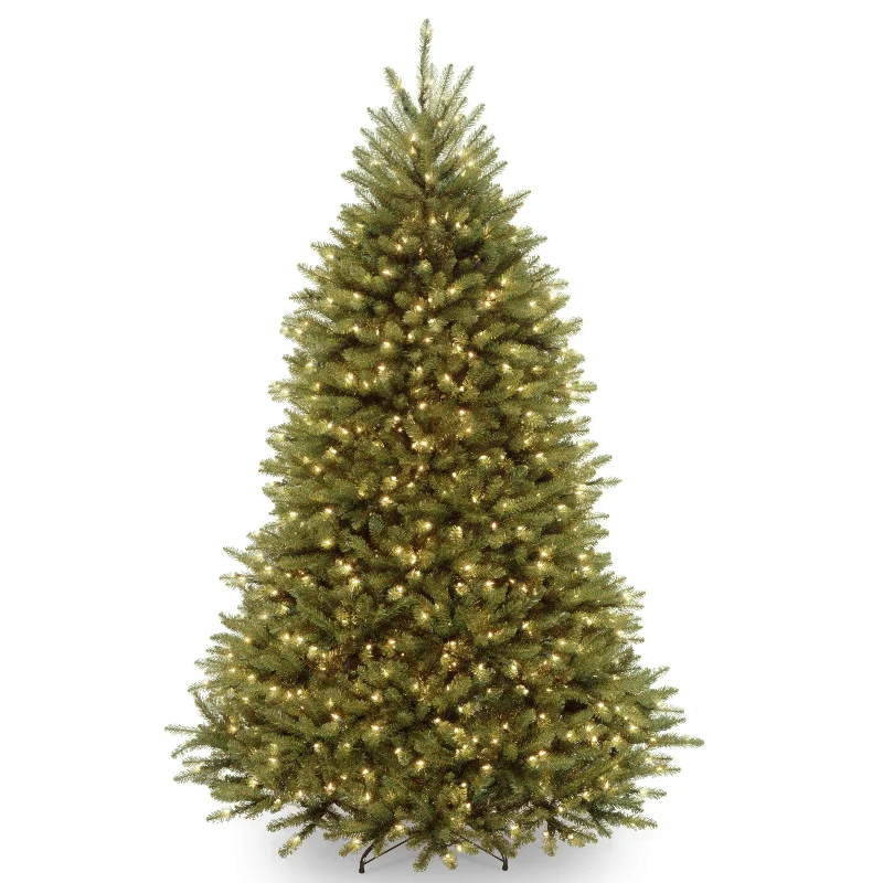 7.5 ft. Pre-Lit Dunhill Fir Tree with Clear Lights