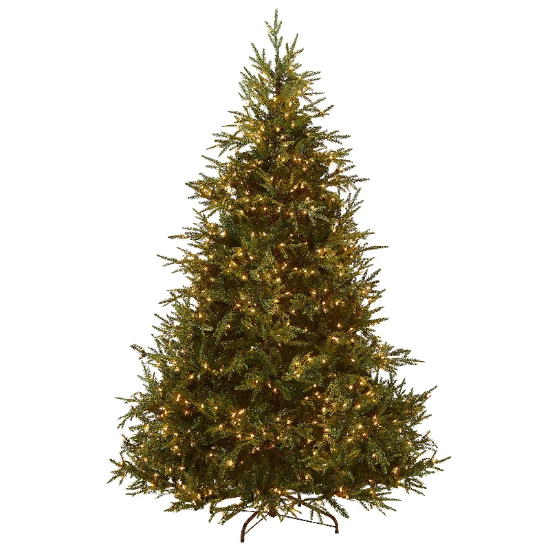 Christmas Star Gazing 7.5 ft. Pre-Lit Fraser Grande Tree with Clear Lights