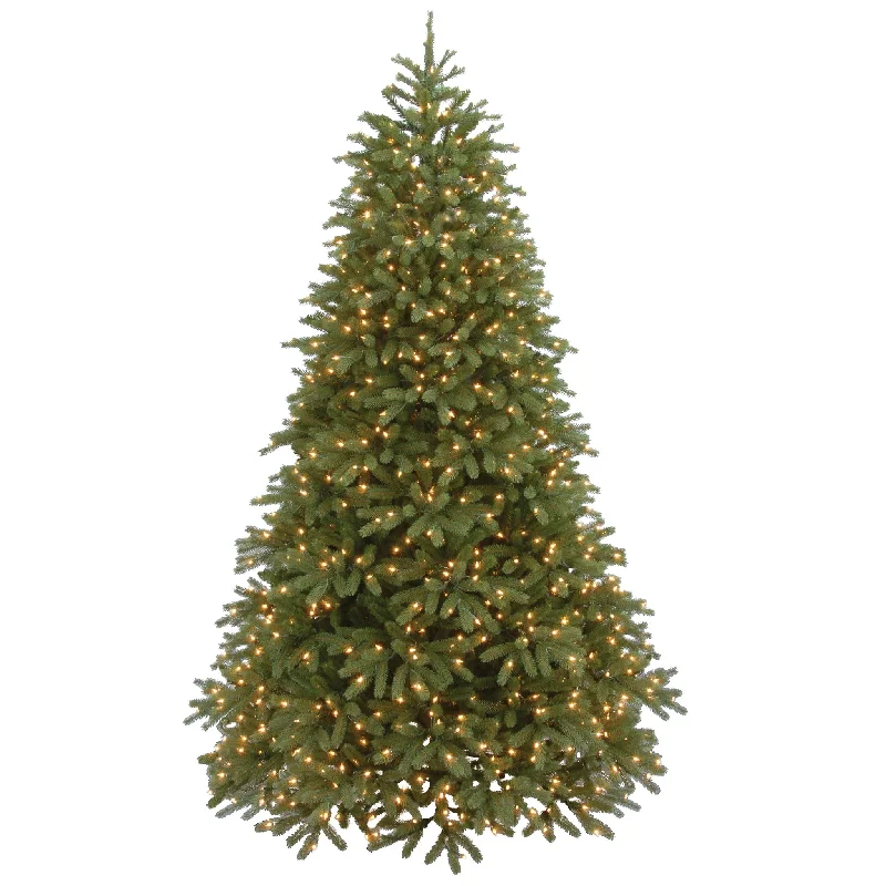 Christmas Snow Covered Trees 7.5 ft. Pre-Lit Jersey Fraser Fir Medium Tree with PowerConnect Dual Color LED Lights