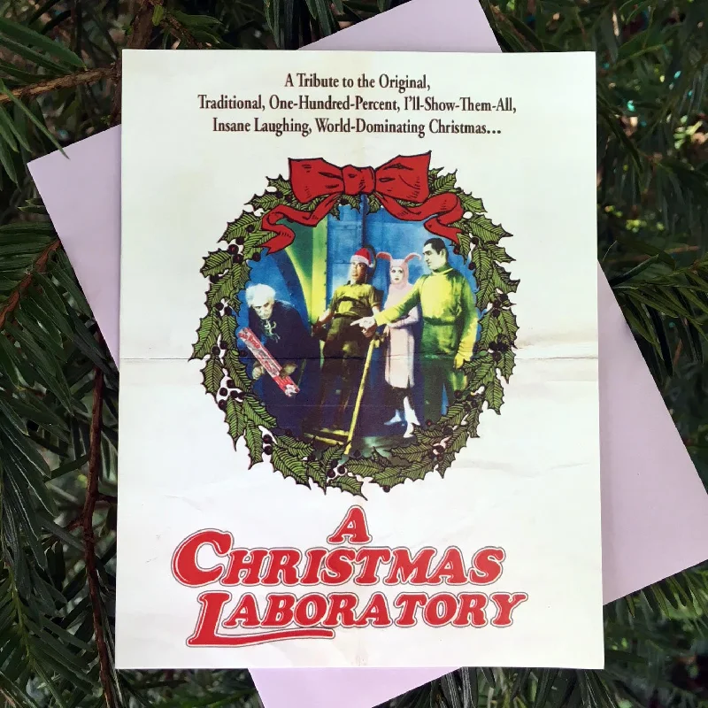 Christmas Jolly Surprises A Christmas Laboratory Card