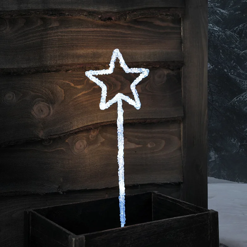 Christmas Homemade Treats Acrylic LED Star Stake Light