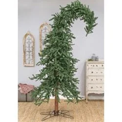 Christmas Candle Warmth Alpine Tree 10 ft. Bendable Christmas Tree