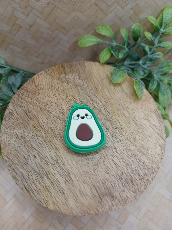 Christmas Winter Joy Avocado Shoe Charm Accessory