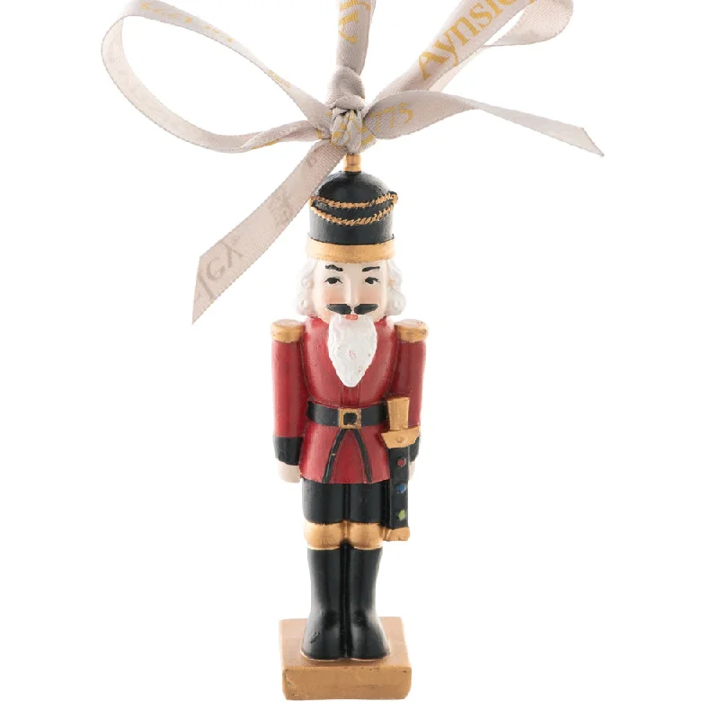 Aynsley Nutcracker Red Hanging Ornament