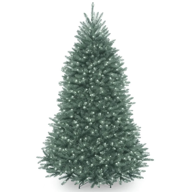 Christmas Green Wreath Dunhill Fir Blue Trees