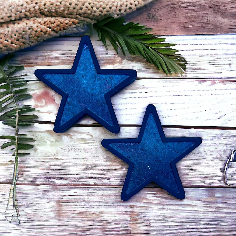Christmas Toy Workshop Blue Star Vent Clips
