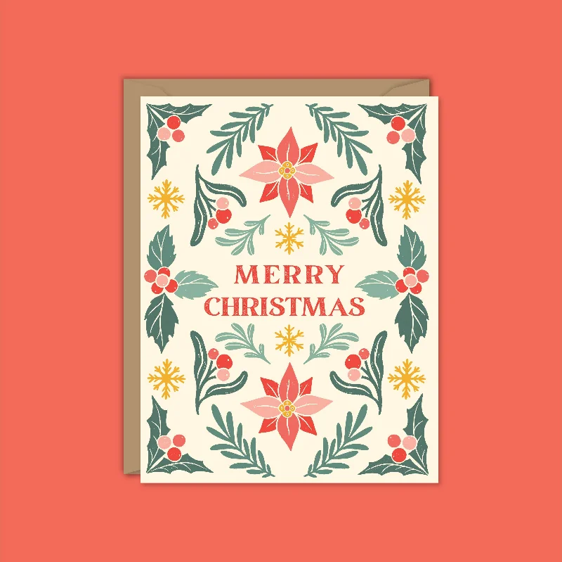 Christmas Homemade Cookies Merry Christmas Vintage Berries Card
