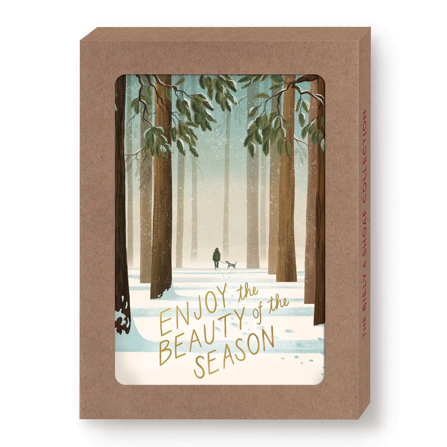 Christmas Homemade Treats Boxed Holiday Cards - Winter Walk