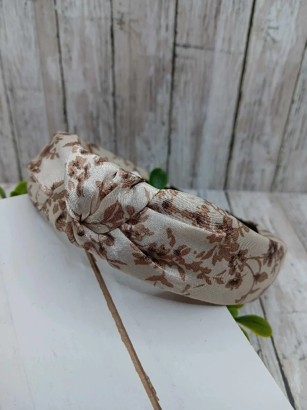 Christmas Holiday Baking Ideas Brown Patterned Headband