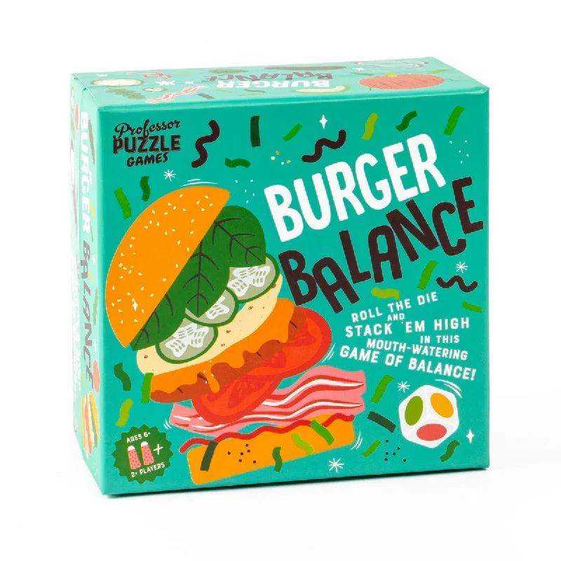 Burger Balance Novelty Stacking Game