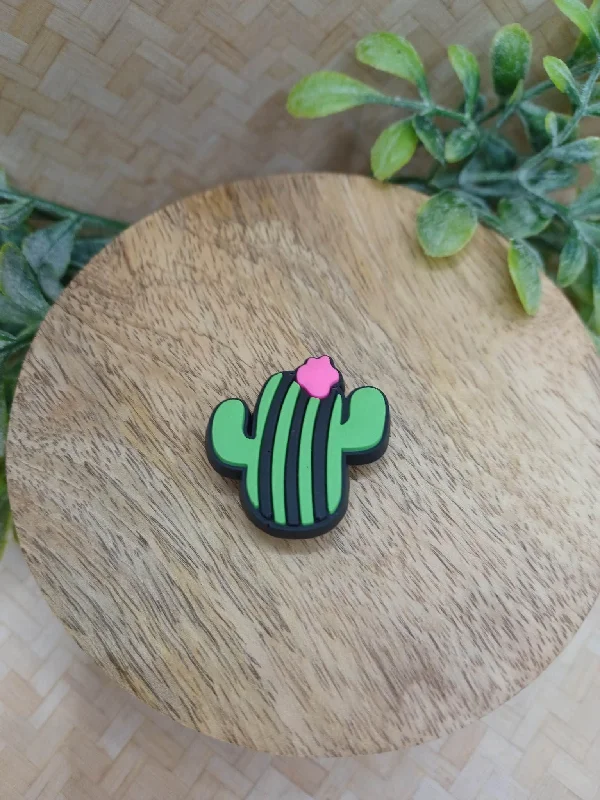 Christmas Holiday Treats Cactus Shoe Charm Accessory