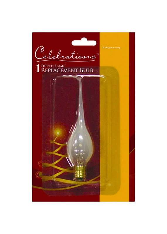 Christmas Cozy Weather Celebrations  Incandescent  White  1 count Replacement  Christmas Light Bulbs
