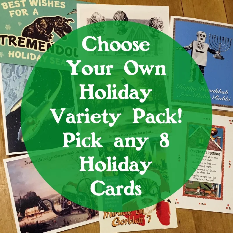 Christmas White Wonderland Choose Your Own Holiday Card Pack