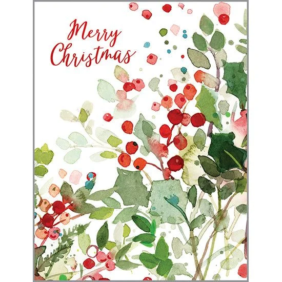 Christmas card - Berry Branches