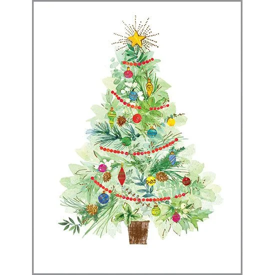 Christmas card - Classic Tree