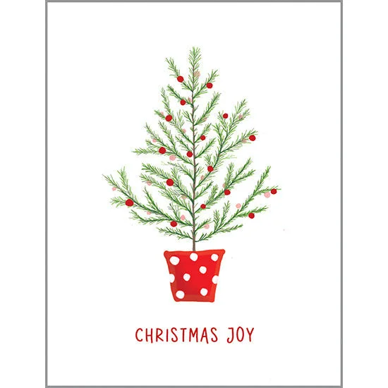 Christmas card - Polka Dot Tree