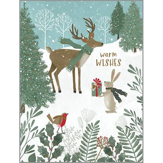 Christmas card - Sweet Forest Animals