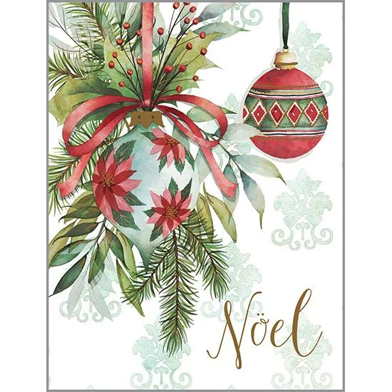 Christmas card - Victorian Ornaments