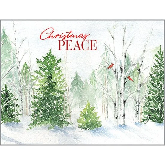 Christmas card - Winter Forest