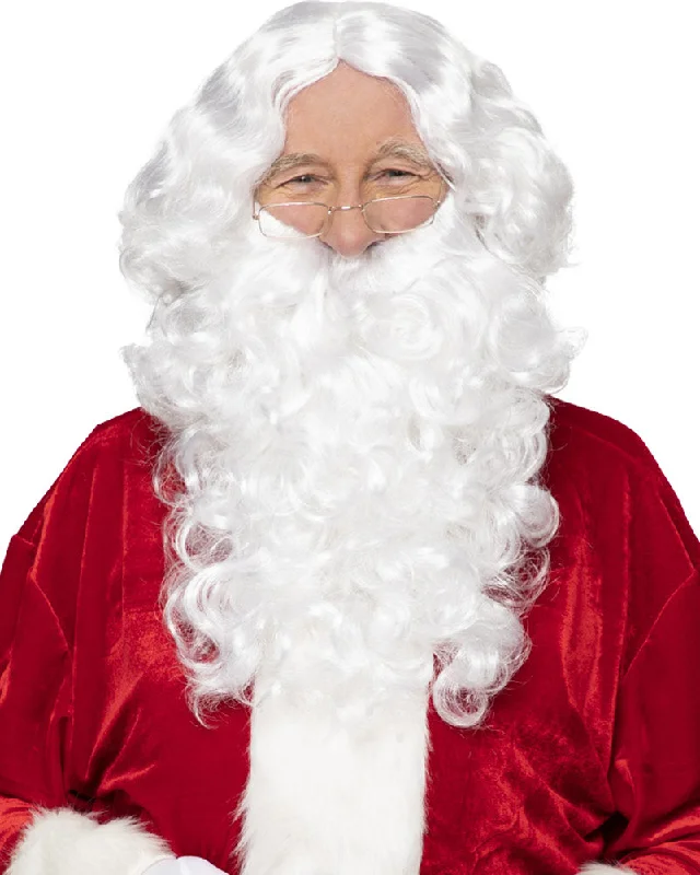 Christmas Holiday Baking Ideas Christmas Classic Santa Wig and Beard Set