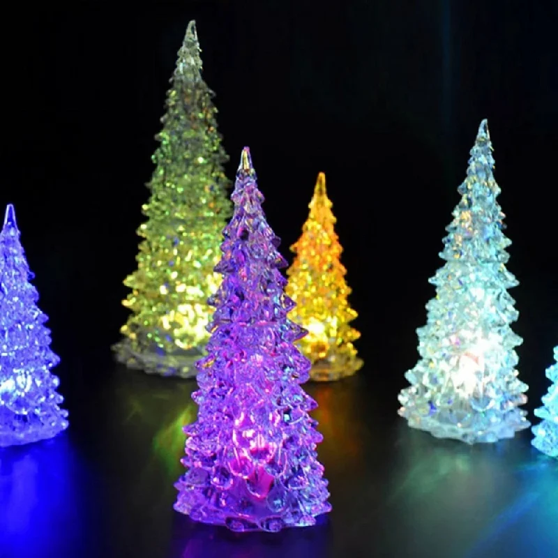 Christmas Winter Festival Christmas Creative Glowing 7 Color Christmas Tree