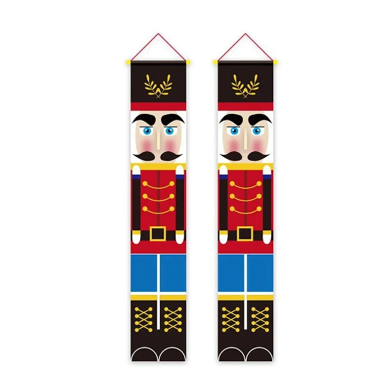 Christmas Twinkling Lights "Nutcracker Soldier Christmas Door Banner - Festive Holiday Décor | Christmas Trees USA" Christmas Twinkling Lights "Nutcracker Soldier Christmas Door Banner - Festive Holiday Décor | Christmas Trees USA"