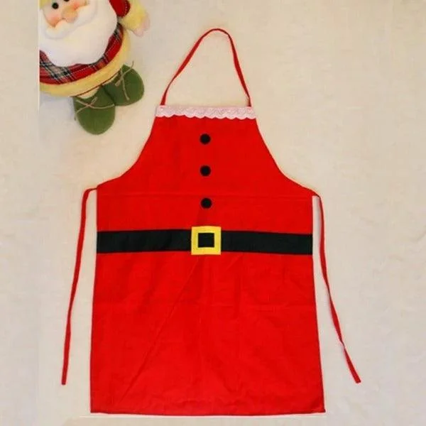 Christmas Snowy Windows Christmas Novelty Cooking Apron for Kids – Red Holiday Apron for Baking and Cooking Christmas Snowy Windows Christmas Novelty Cooking Apron for Kids – Red Holiday Apron for Baking and Cooking