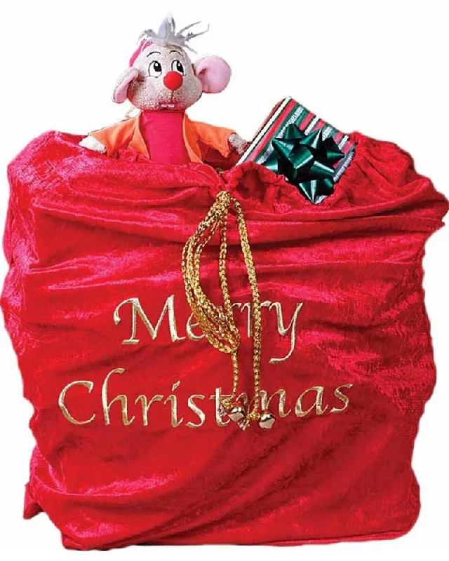 Christmas Winter Nights Magic Christmas Santa Sack