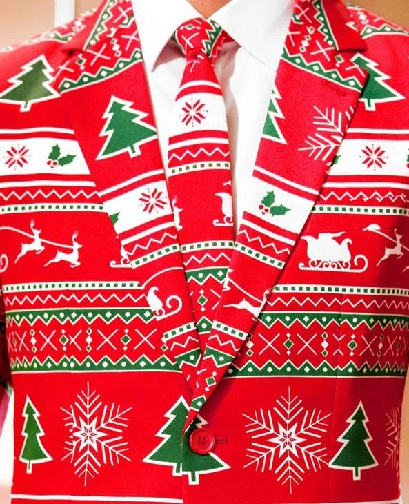 Christmas Sweater Suit - Winter Wonderland