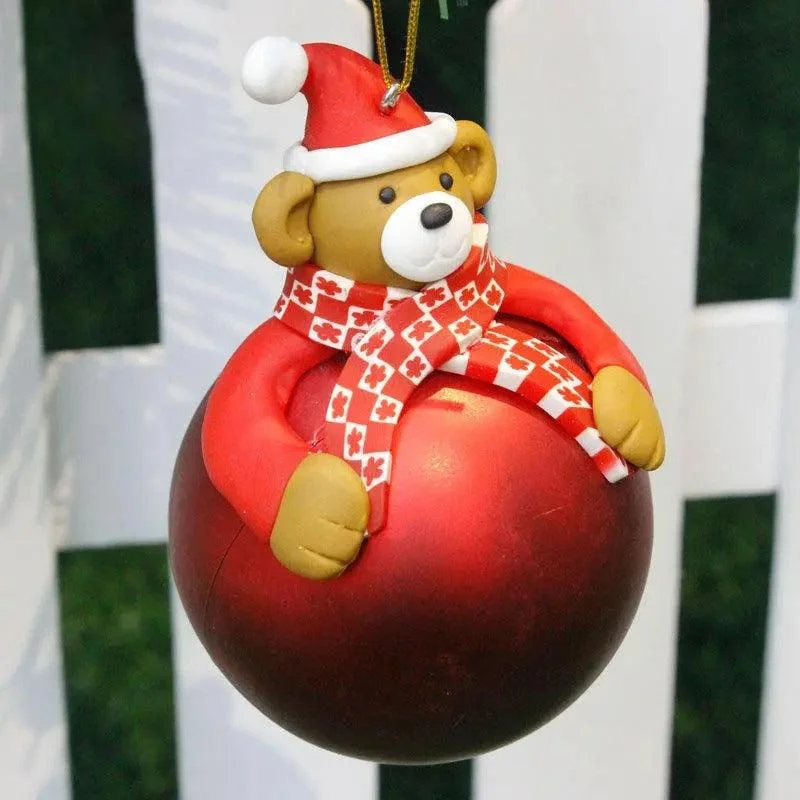 Christmas Winter Nights Magic Christmas Tree Cartoon Decorative Pendant