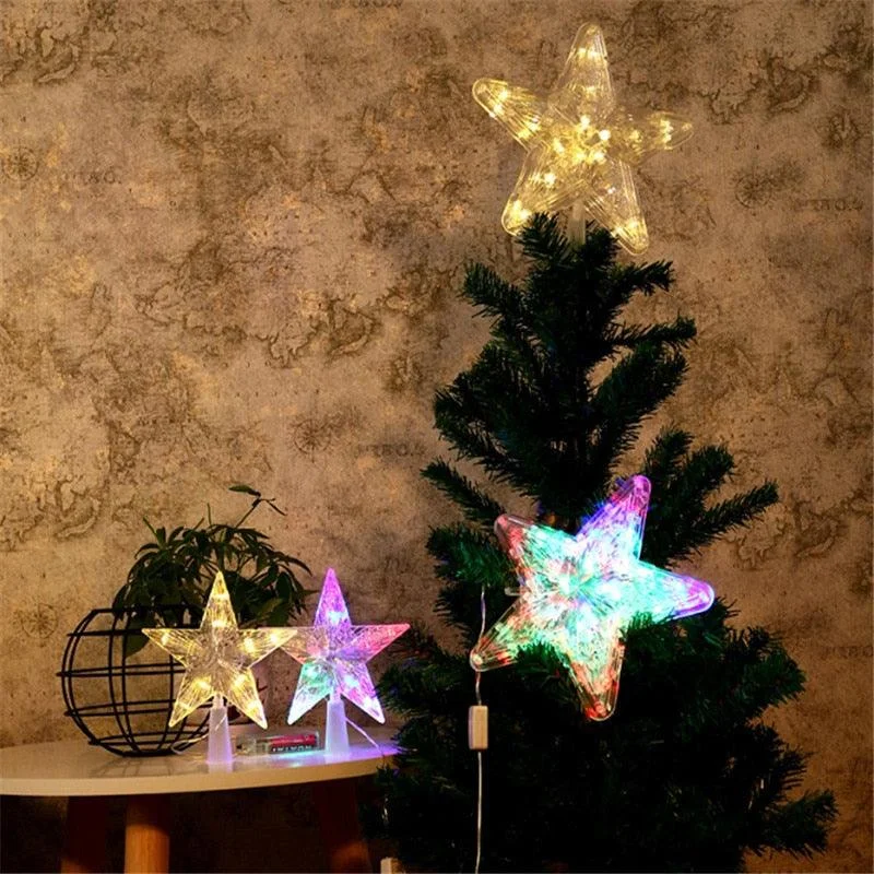 Christmas Cozy Comfort Christmas Tree Decoration LED Ceiling Light Luminous Star
