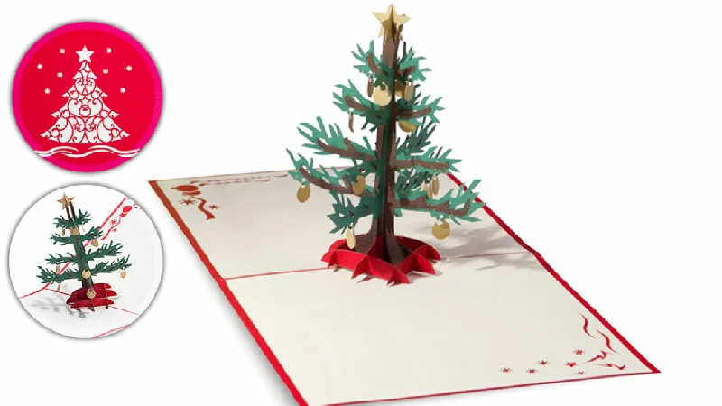 Christmas Tree Pop-Up Card