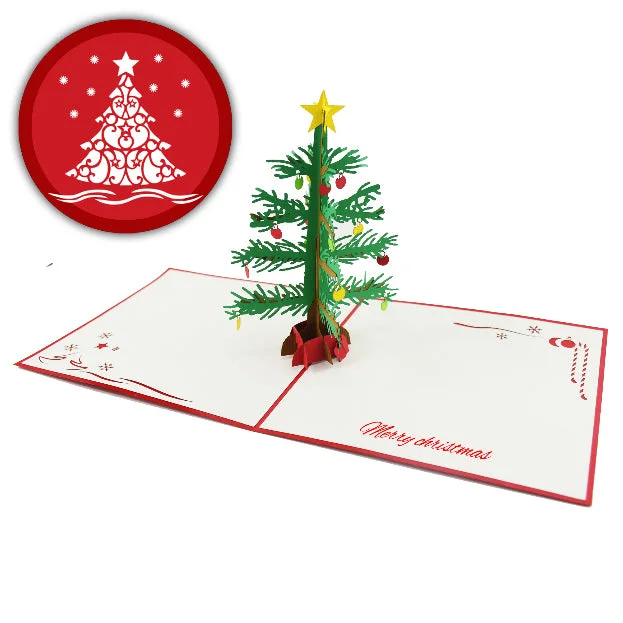 Christmas Tree Pop-Up Card