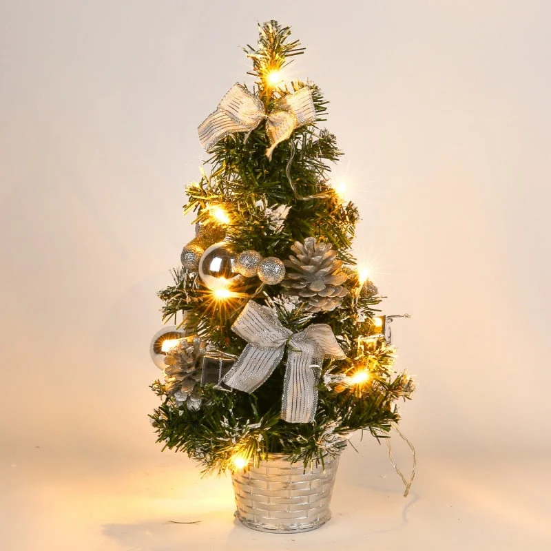 Christmas Santa Workshop Christmas Tree Warm Light