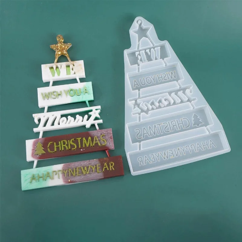 Christmas Holiday Baking Ideas Christmas Wish Silicone Jewelry Casting Mold Resin Epoxy Mould Craft Christmas Holiday Baking Ideas Christmas Wish Silicone Jewelry Casting Mold Resin Epoxy Mould Craft