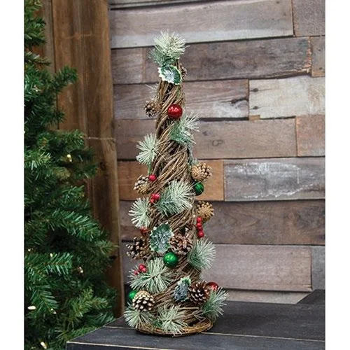 Christmas Gift Boxes Christmas Woodland Pine Cone Tree Large