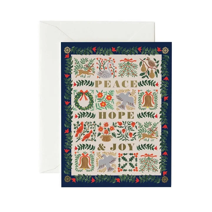 Christmas Joyful Celebration Christmastide Holiday Card