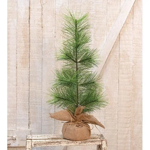 Christmas Ice Decorations City Holiday Pine Tree 18"