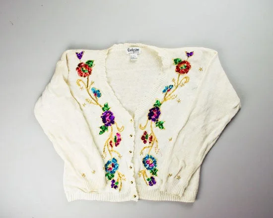 Colorful Flowers-X-Small Christmas Sweater